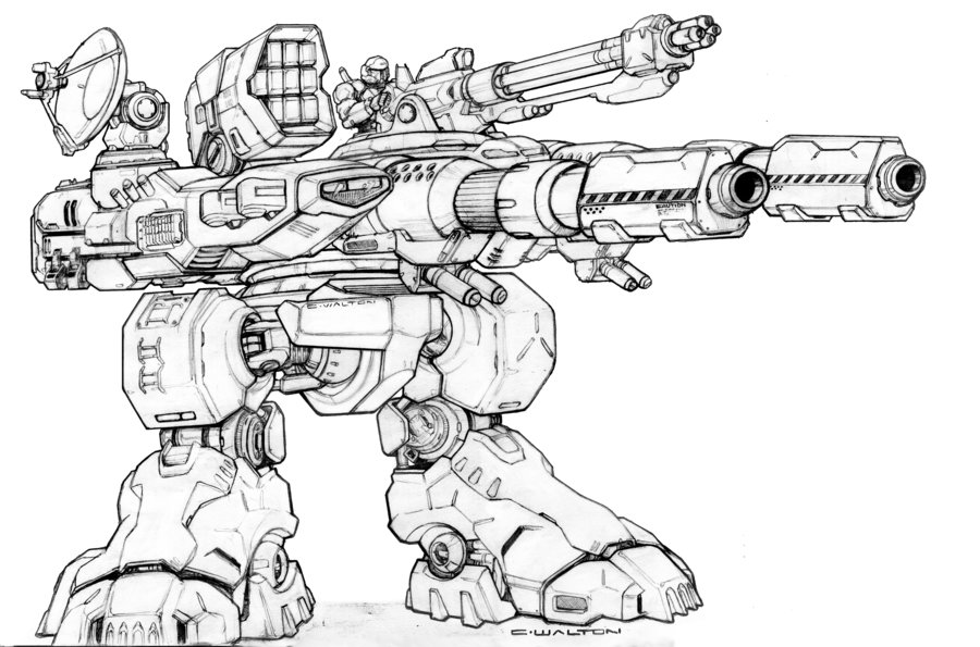 Военные роботы с оружием и искусственным интеллектом
