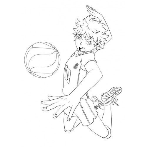 Раскраски с игрой волейбол