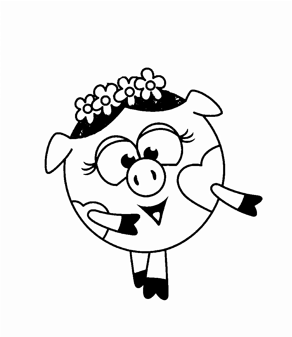 Качественные раскраски всех героев из мультфильма про смешариков