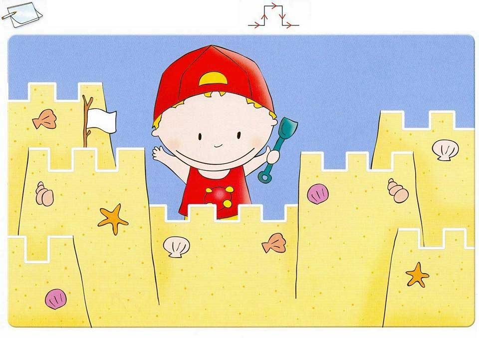 Прописи с заданиями для подготовки руки к письму. Найди узор и обведи по образцу