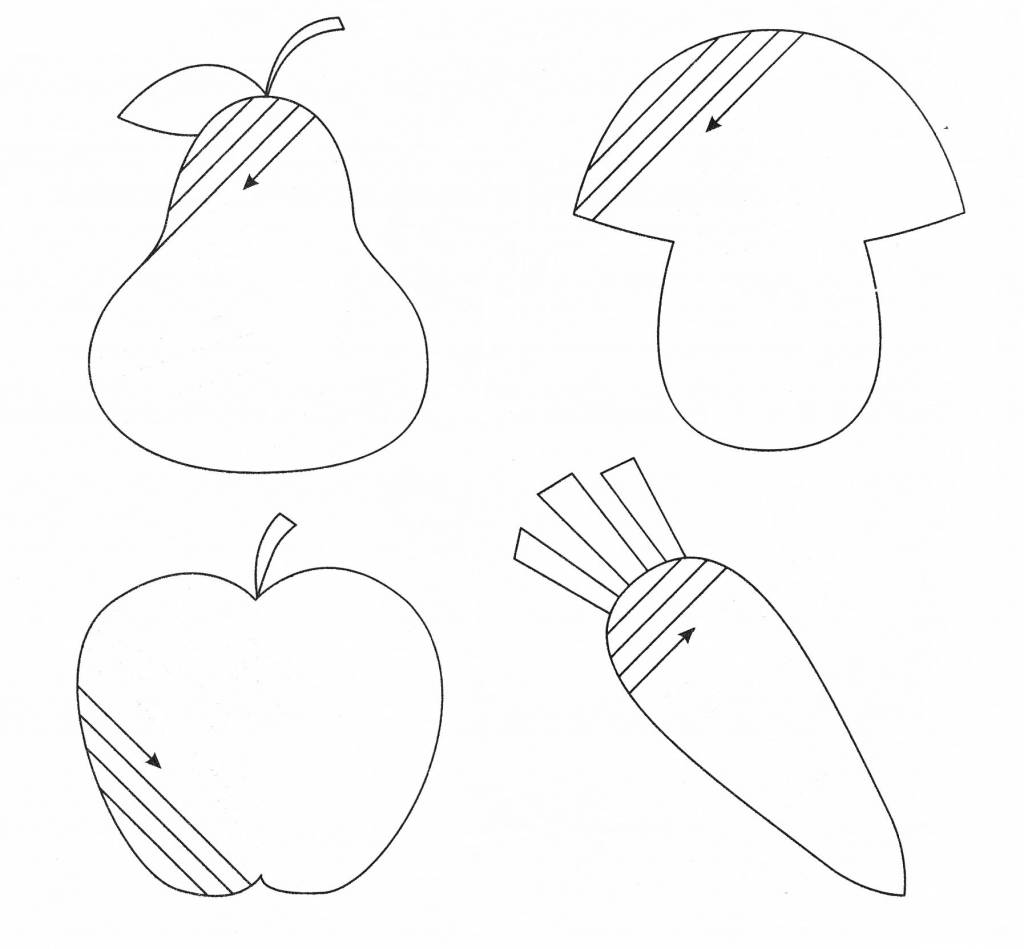 Штриховки для подготовки руки к письму. Нарисуй линии по образцу.