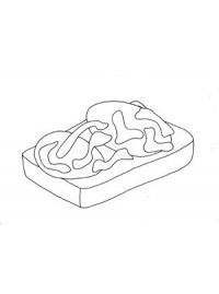 еда для перекуса. Быстро готовящаяся еда. Бутерброд