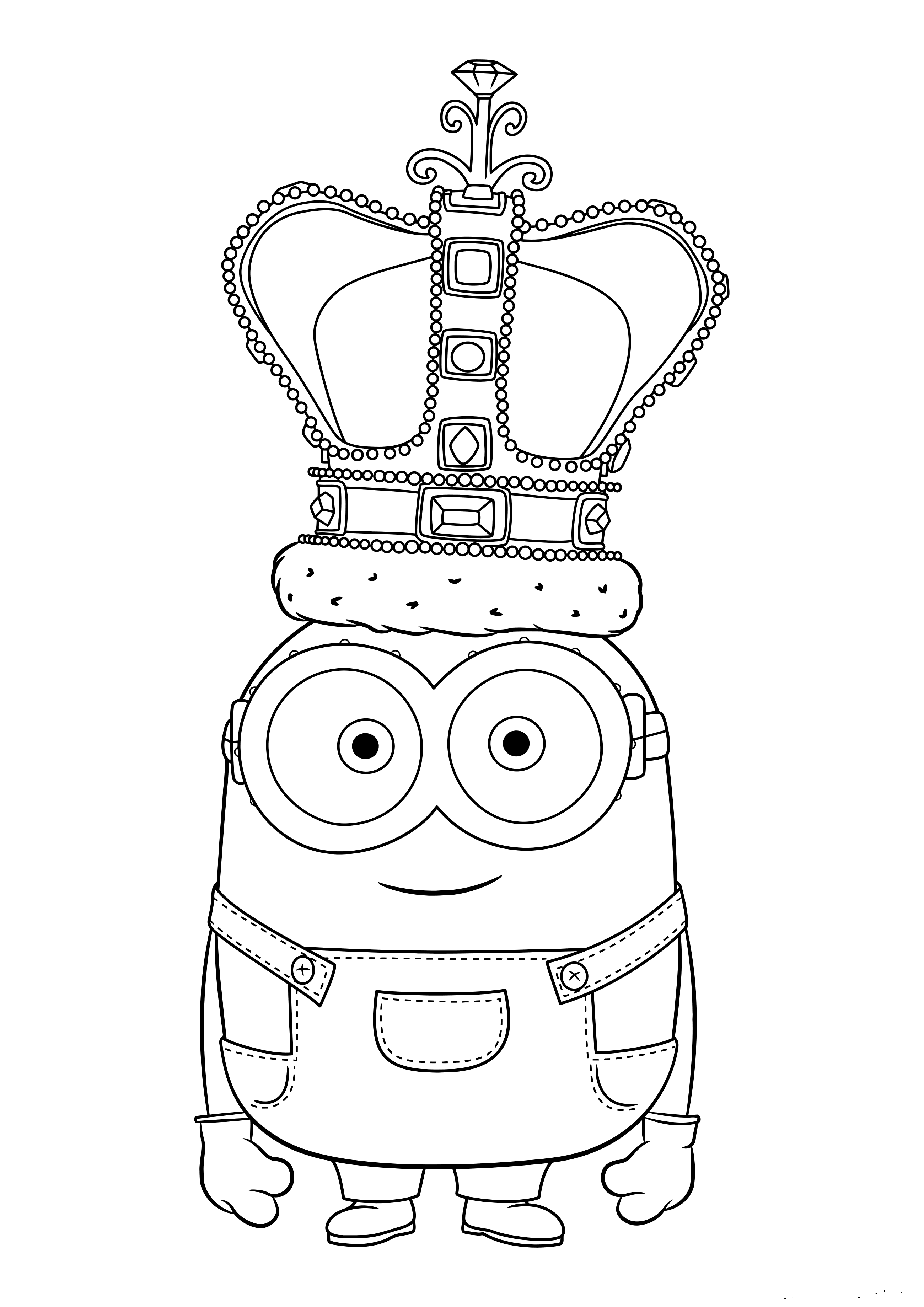 Раскраски из мультфильмов Гадкий я 1 2 3 с миньонами