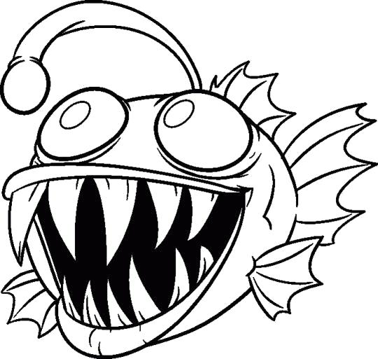 Раскраски с морскими речными и аквариумными рыбами  а также обитателями морей...