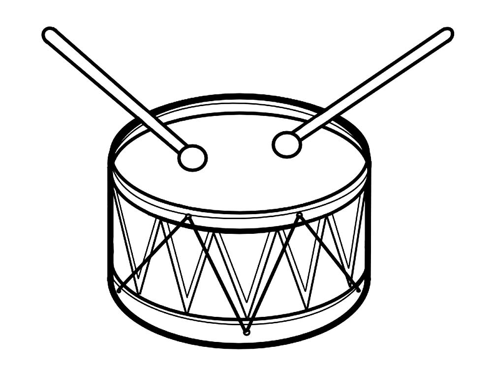 Рисунок барабана 2 класс