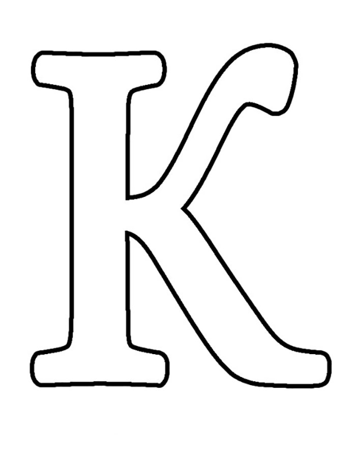 Шаблоны и трафареты букв для вырезания скачать и распечатать бесплатно онлайн