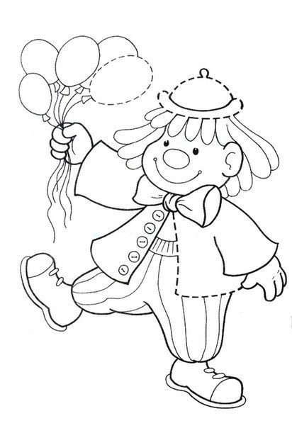 Раскраски для развития мелкой моторики