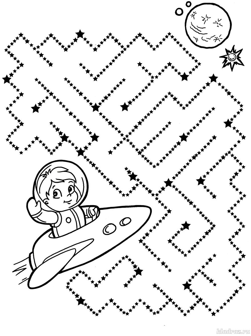 Лабиринты для детей 6-7 лет