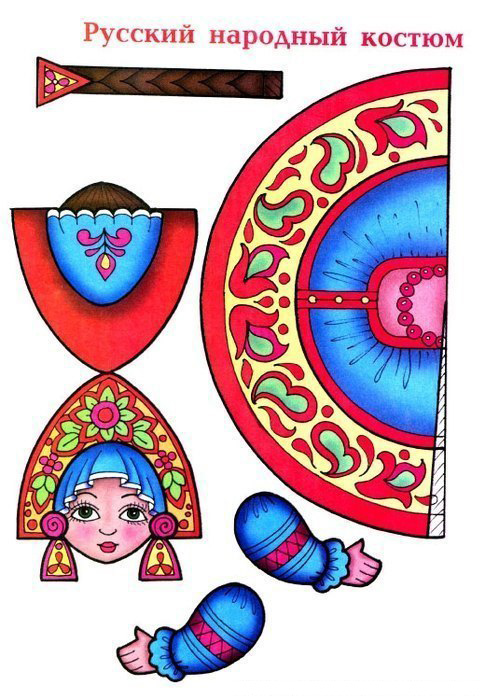 Готовые наборы для поделок кукол в национальных костюмах