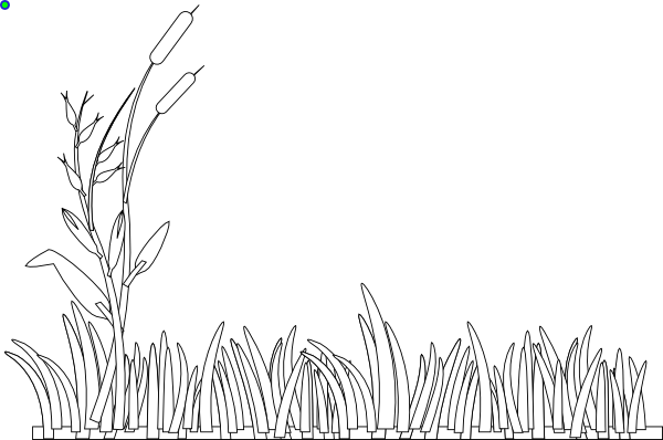 Трафареты и шаблоны травы для дизайна и декора