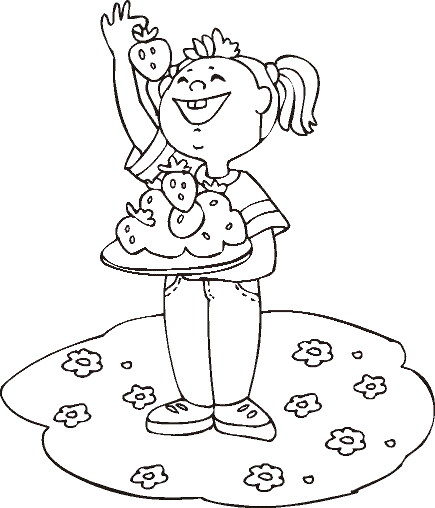 Девочка на поляне