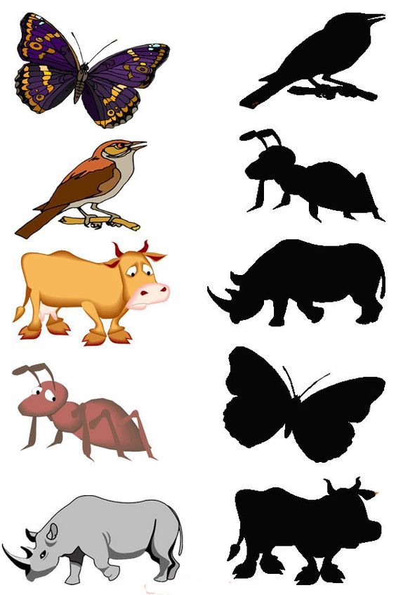 Найди соответствие между фигурами