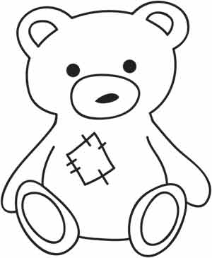 Раскраски с медведями и медвежатами