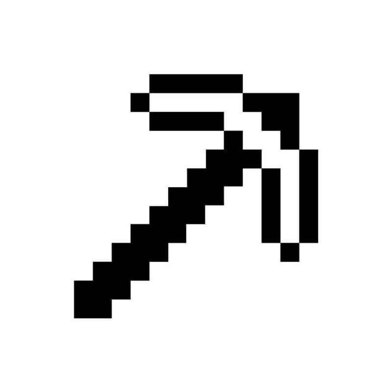 Раскраски с мечем из майнкрафта. Раскраски с героями игры майнкрафт