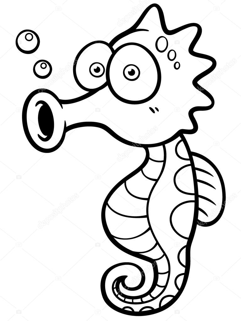 Раскраски с морскими речными и аквариумными рыбами  а также обитателями морей и океанов