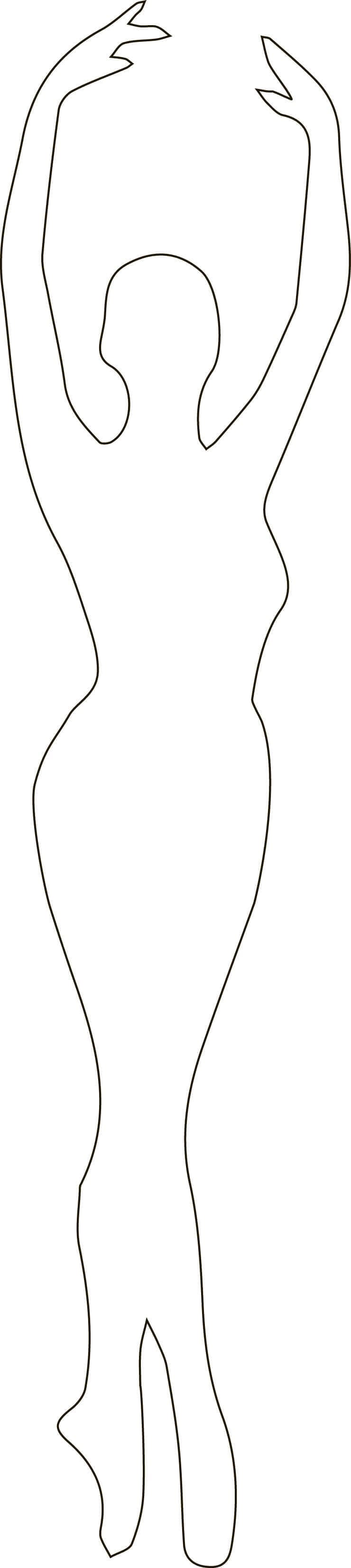 контуры балерин 