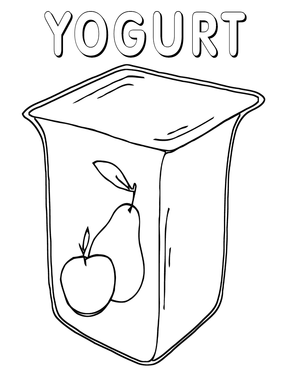 йогурт. полезная еда