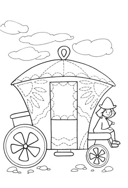 Раскраски для развития мелкой моторики