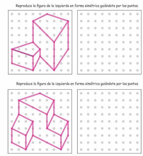 Повтори фигуру по образцу