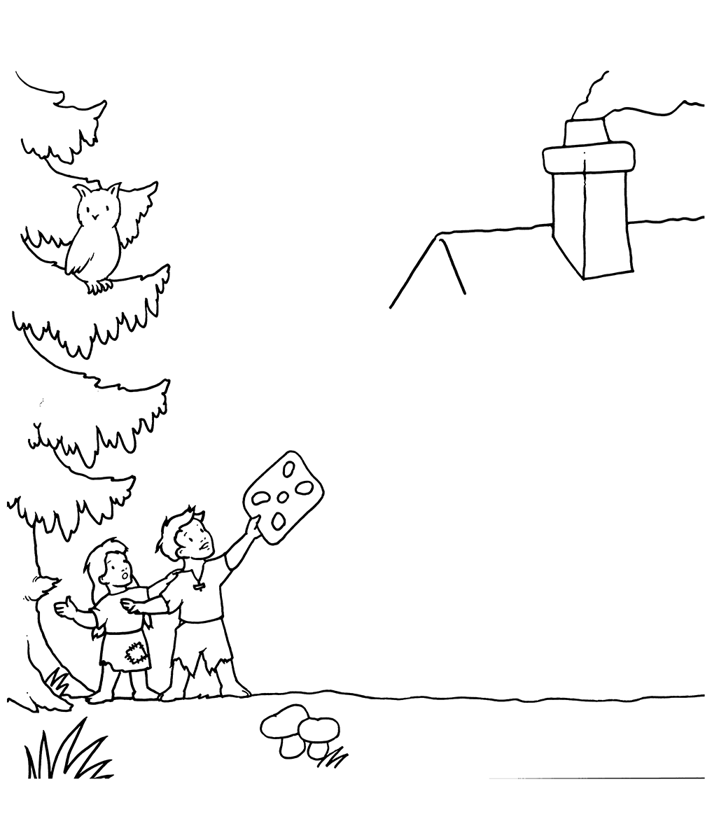 Раскраски с заданиями на воображение