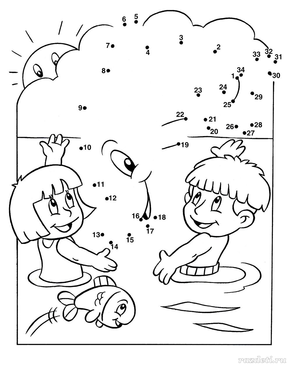 Соедини по порядку. Увлекательное изучение цифр с детьми