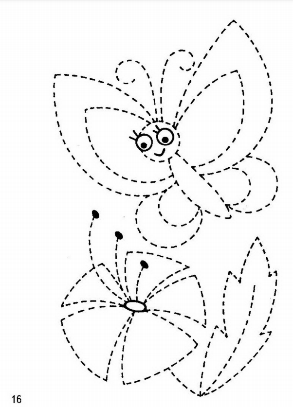 Первые прописи для подготовки руки к письму