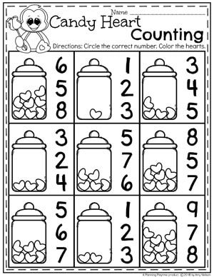 Задания на счет. Учимся считать в игровой форме