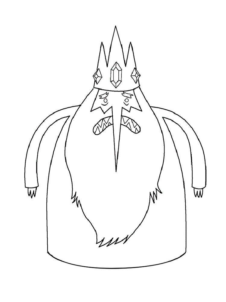 Раскраски из мультипликационного сериала время приключений