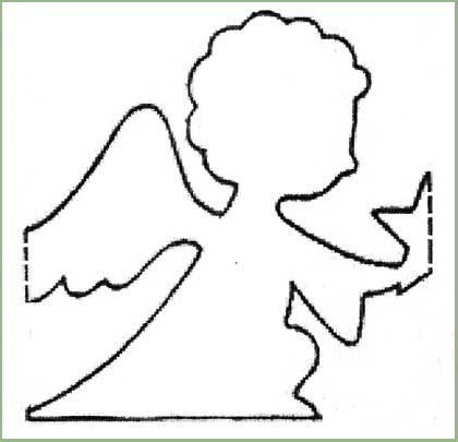 Гирлянды на новый год и рождество из ангелочков человечиков животных ангелочк...