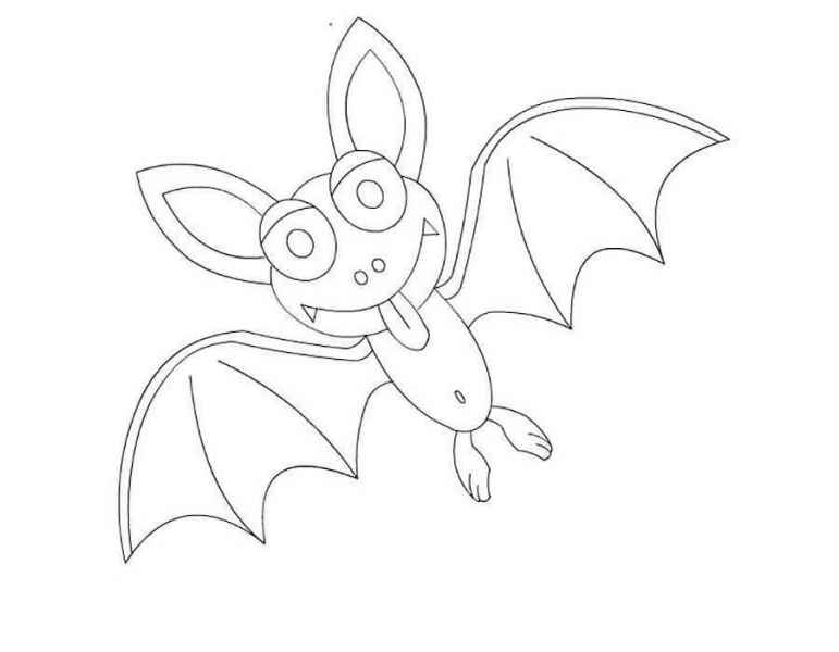 Летучая мышь которая летает или висит вверх ногами