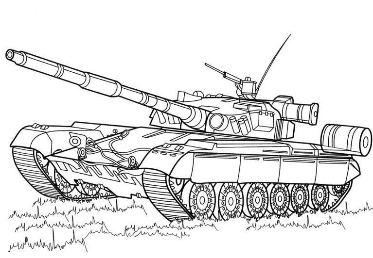Раскраска Военная техника. Танки первой и второй мировой войны а так же современные танки Боевые машины для мальчиков в хорошем качестве скачать и распечатать бесплатно. 