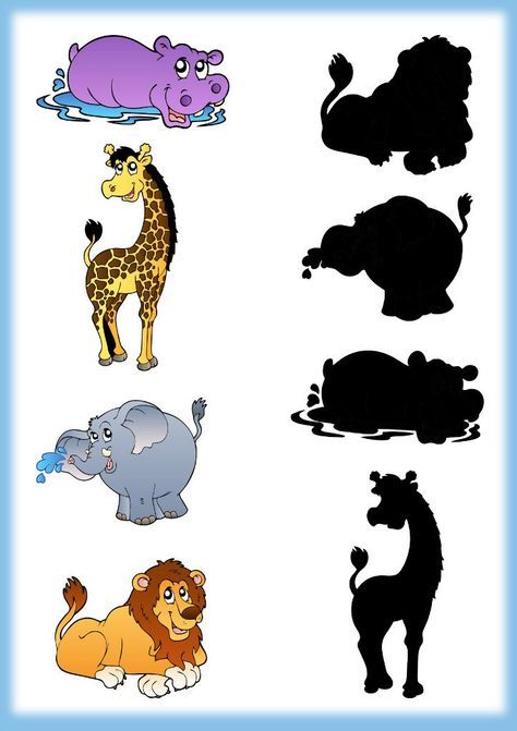 Найди соответствие между фигурами