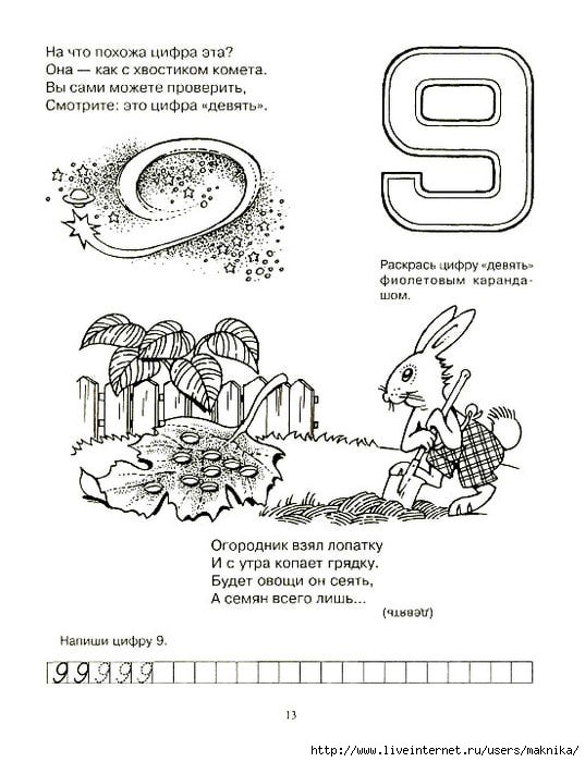 Учим цифры в стихах. Математические стихи о цифрах. Как легко выучить цифры