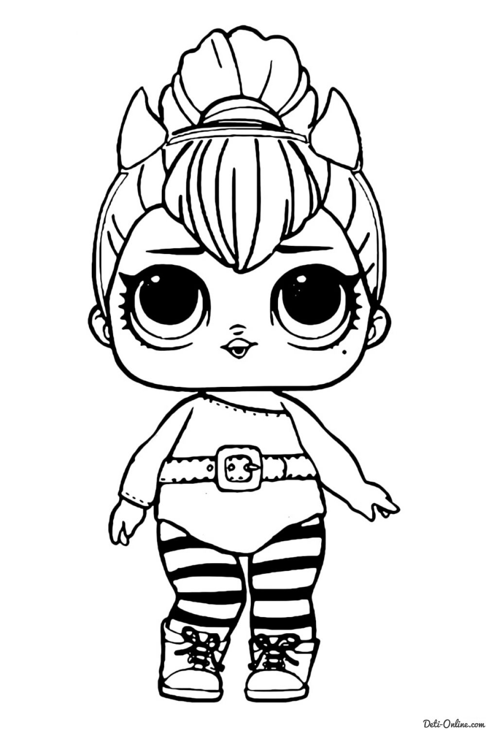 раскраски с куклами лол для девочек