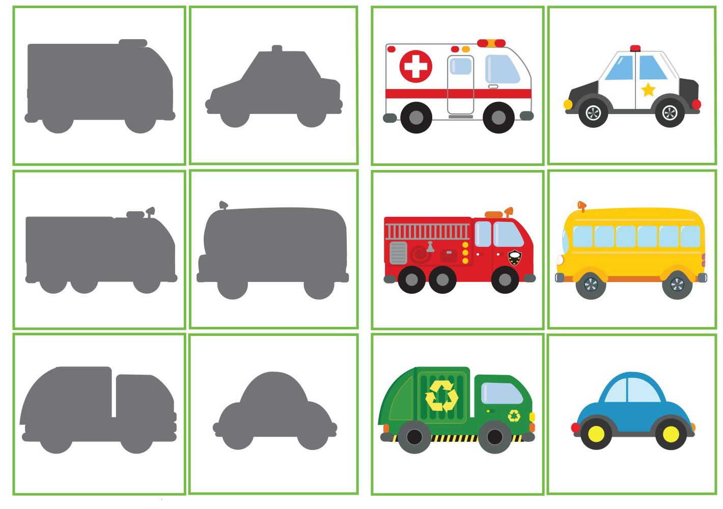 задания с карточками на развитие внимания у детей дошкольного возраста