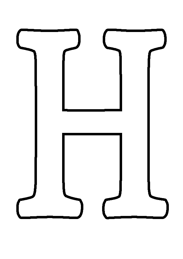Шаблоны и трафареты букв для вырезания скачать и распечатать бесплатно онлайн