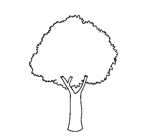Контуры шаблоны деревьев для вырезания скачать бесплатно онлайн и распечатать