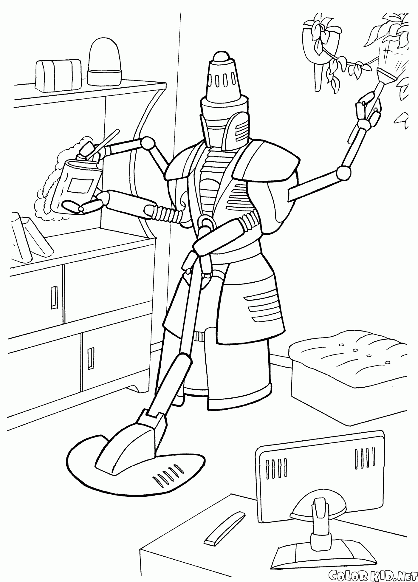 раскраски  роботы для мальчиков