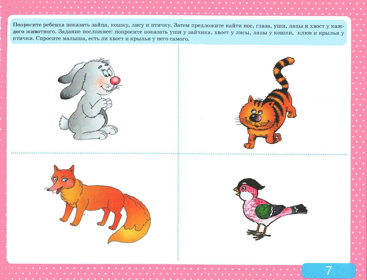 Альбом с заданиями по развитию речи для самых маленьких