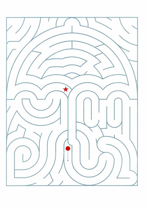 Лабиринты и дорожки для пальчиков. Формируем графомоторные навыки. 