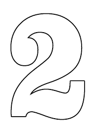 Цифры для печати на полный лист а4