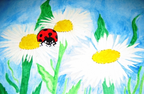 дети рисуют как я провел лето. Детские рисунки про лето