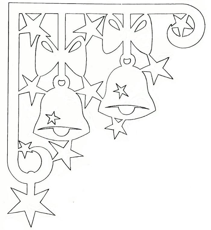 Узоры для вырезания оформления окон для оформления праздников, резьбы по дере...