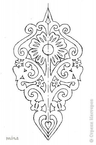 Узоры для вырезания оформления окон для оформления праздников, резьбы по дере...