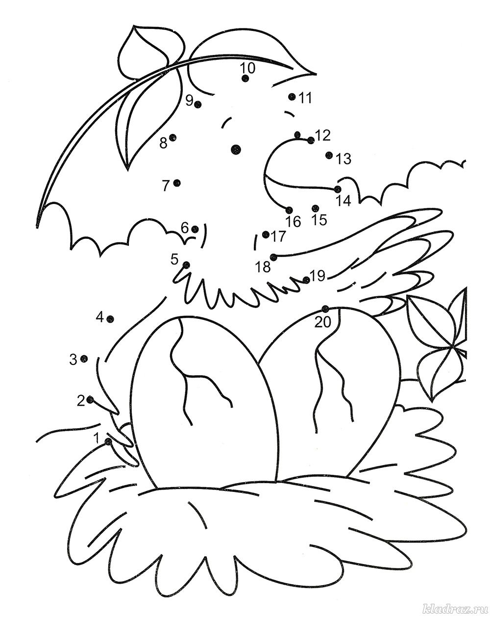 Соедини по цифрам. Изучаем последовательность цифр. Соедини по порядку