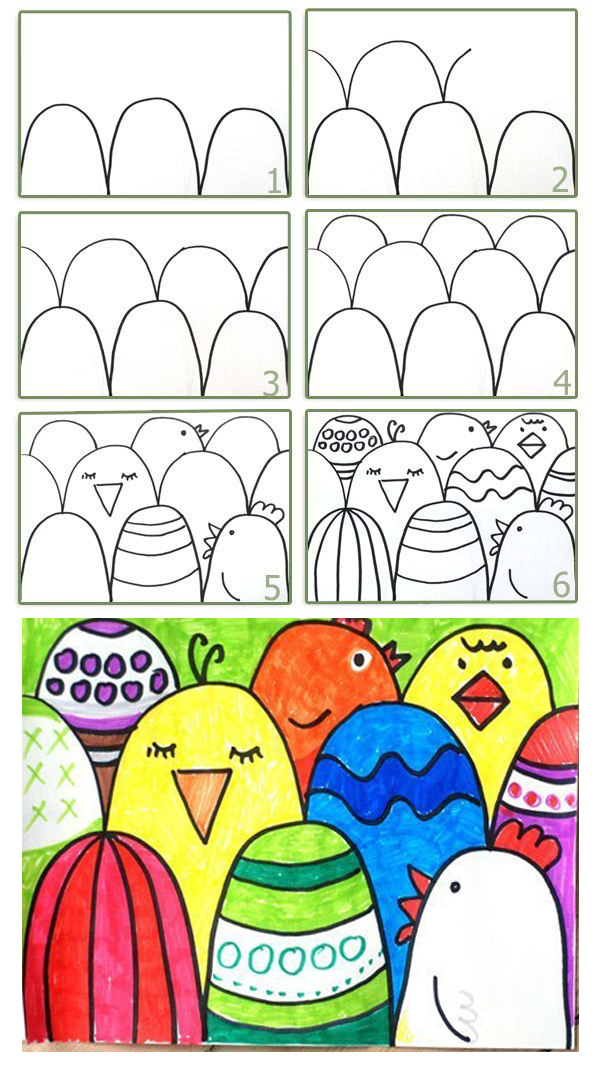 Открытка на пасху своими руками