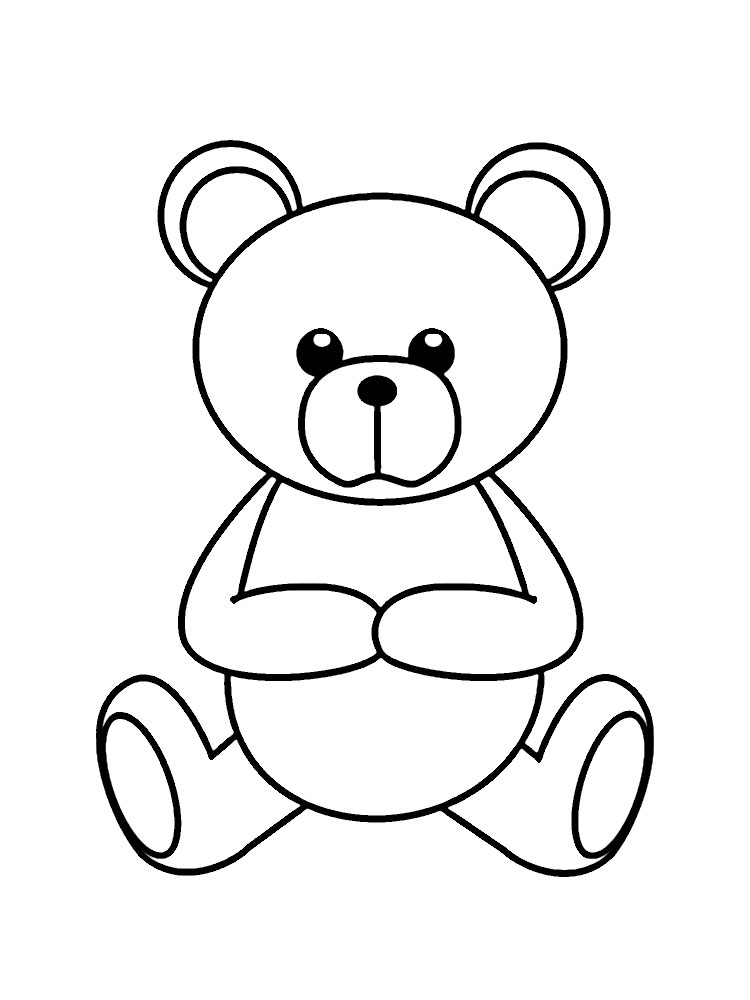 Раскраски для маленьких с жирным контуром