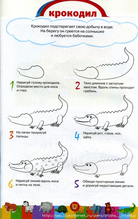 Учимся рисовать животных с детьми. Как нарисовать ребенка рисовать животных