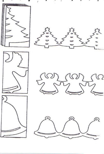 Гирлянды на новый год и рождество из ангелочков человечиков животных ангелочк...