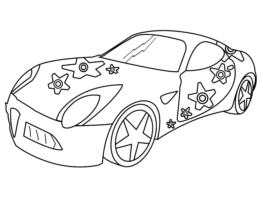 Машина гоночная